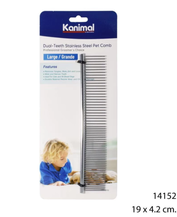 Kanimal Dual-Teeth Pet Comb หวีสางขน - Image 2