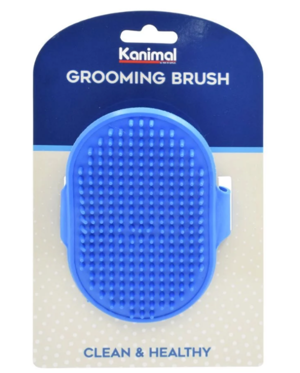 Kanimal Pet Massage Brush แปรงอาบน้ำสุนัขและแมว