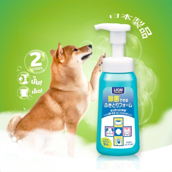 Pet Clean แชมพูอาบแห้ง สุนัข แมว