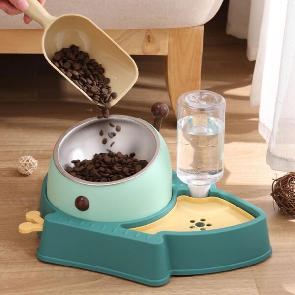 Little Bee Pet Bowl ชามให้อาหารและน้ำอัตโนมัติ