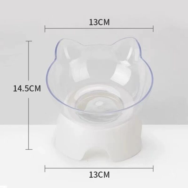 ชามปรับองศาใส่อาหารสำหรับสัตว์เลี้ยง - Image 3