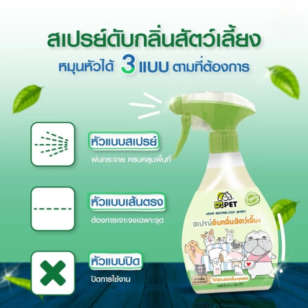 สเปรย์ดับกลิ่นสัตว์เลี้ยง - Image 2